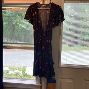 Universal threads wrap dress